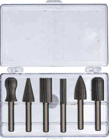 Set freze pentru alezat, 6 piese BGS 1604 [2]