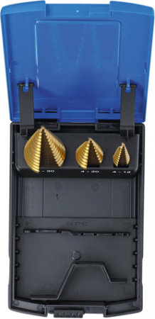 Set burghiu in trepte 4-30 mm, 3 piese BGS 1624 [3]