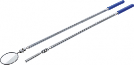 Dispozitive magnetice, oglinzi, lampi - Set magnet telescopic si oglinda de inspectie, 2 piese BGS 3086