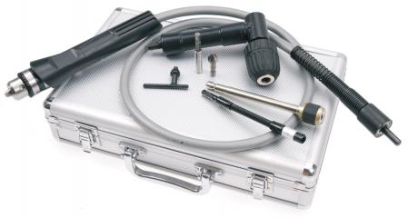 Burghie/accesorii - Set multifunctional pentru gaurire si filetare, 7 piese BGS 7992