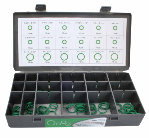 S-90111 Set o-ringuri rezistente la ulei 900 buc + organizator [6]
