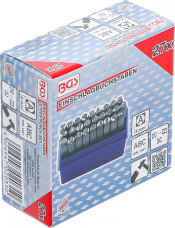 Set pansoane litere, 4 mm BGS 2031 [4]