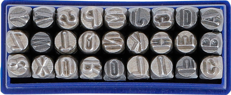 Set pansoane litere, 5 mm BGS 2032 [1]