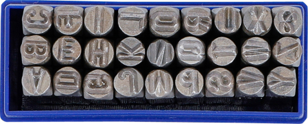 Set pansoane litere, 6 mm BGS 2033 [1]