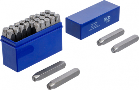 Scule de mana - Set pansoane litere, 8 mm BGS 2034