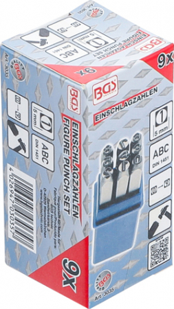 Set pansoane numere 5 mm BGS 3035 [4]