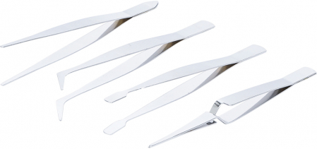 Scule de mana - Set pensete, 4 piese, lungime 105-120 mm BGS 2044