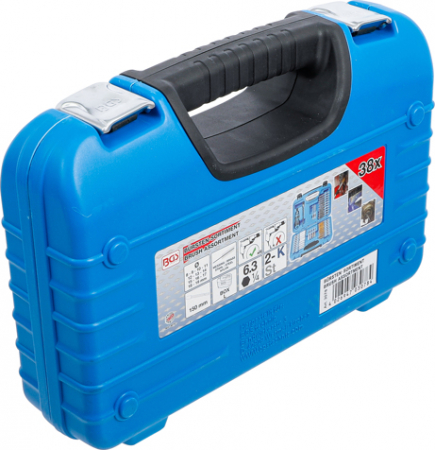 Set perii de sarma/plastic pentru autofiletanta, 38 piese BGS 3078 [5]