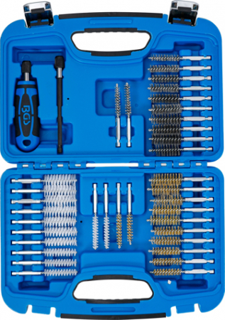Set perii de sarma/plastic pentru autofiletanta, 38 piese BGS 3078 [4]