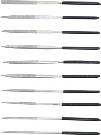 Set pile diamantate, 140x3 mm, 10 piese BGS 1920 [2]