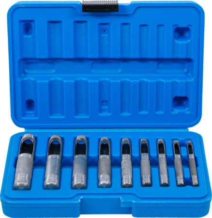 Poansoane / Punctatoare / Ciocane / Dalti - Set preducele, 3-12 mm, 9 piese BGS 565