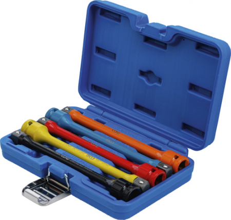 Set prelungitoare pentru prezoane de roti cu limitare la strangere, 100-150 Nm, 5 piese BGS 185 [2]