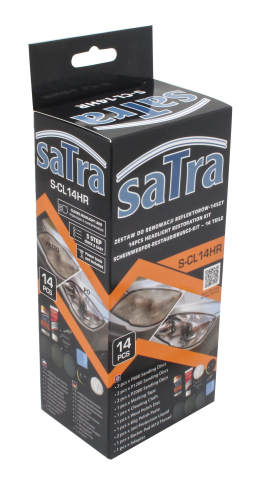S-CL14HR Set profesional pentru restaurarea si polisarea farurilor auto - 14 piese [4]