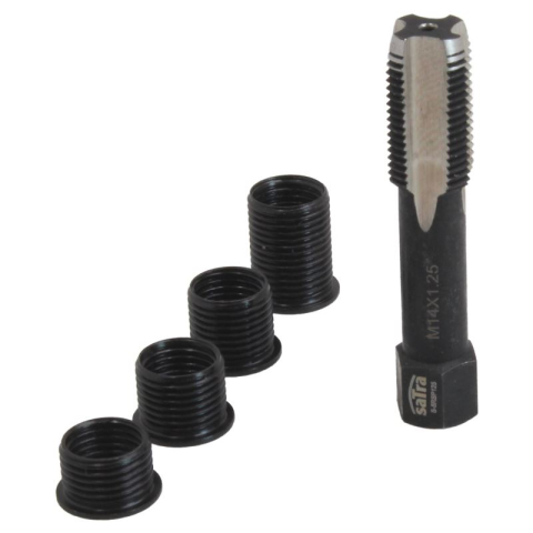 Scule de mana - S-5RSP125 - Set reparatii filete pentru bujii M14 x 1.25, 5 piese