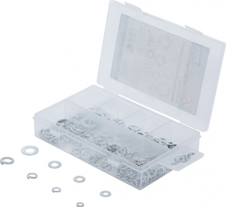 Consumabile - Set saibe de reazem Groover Ø 4 - 8 mm. 250 piese, BGS 98073