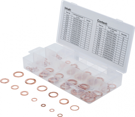 Set saibe din cupru pentru busoane 75 piese BGS 8132