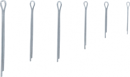Set sigurante, 1,5 - 4 mm, 555 piese BGS 8048 [1]