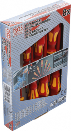 Set surubelnite pentru electricieni VDE, 8 piese BGS 35838 [2]