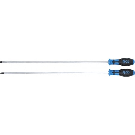Set surubelnite tip cruce, tip drept, extra lungi, 2 piese BGS 730 [2]