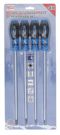 Set surubelnite torx lungi T15 - T30, 4 piese BGS 4943 [2]