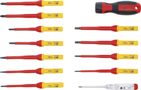Set surubelnite VDE, cu capete interschimbabile, 13 piese BGS 35814 [5]