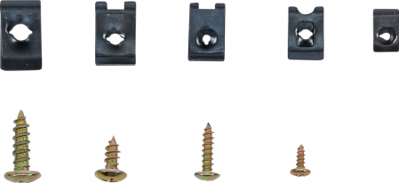 Set suruburi si cleme metalice, 170 piese BGS 8114 [1]