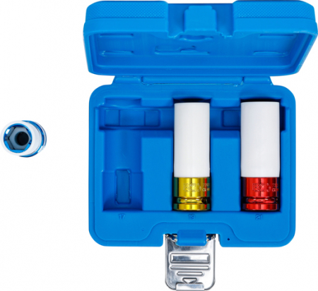 Set tubulare de impact cu protectie pentru jante din aliaj, 17-19-21 mm, antrenare 1/2" BGS 7200 [3]
