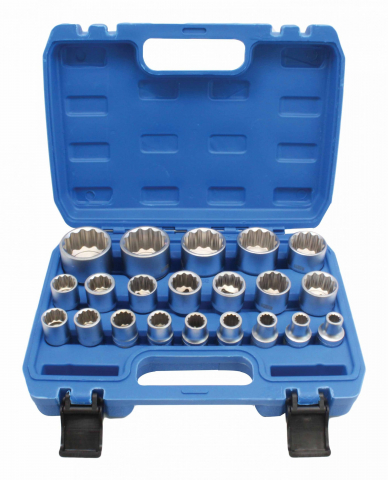 Truse si seturi - S-90195 - Set tubulare 12 colturi 8 - 36 mm 1/2  21 buc