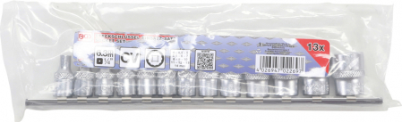 Set tubulare 4 - 14 mm, 12 puncte, antrenare 1/4”, 13 piese BGS 2269 [2]