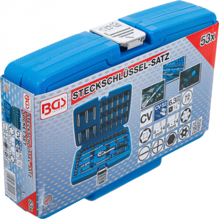 Set tubulare actionare 1/4”, 53 piese BGS 2147 [5]