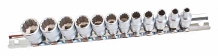 A-IN222 Set tubulare bihexagonale in inch, actionare 1/4", 12 piese [2]