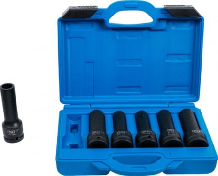 Truse si seturi - Set tubulare de impact E, 12 colturi (3/4), 6-piese,BGS5250
