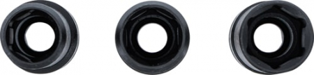 Set tubulare speciale de impact 17 / 19 / 21 mm, antrtenare 1/2", 3 piese, BGS 80003 [6]
