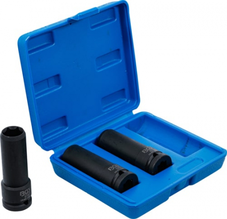 Set tubulare speciale de impact 17 / 19 / 21 mm, antrtenare 1/2", 3 piese, BGS 80003 [3]