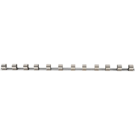 Accesorii pentru tubulare - Sina pentru tubulare, actionare 3/4", 12 clipsuri BGS 3460