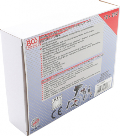Stroboscop digital pentru motoare diesel si benzina BGS 40107 [6]