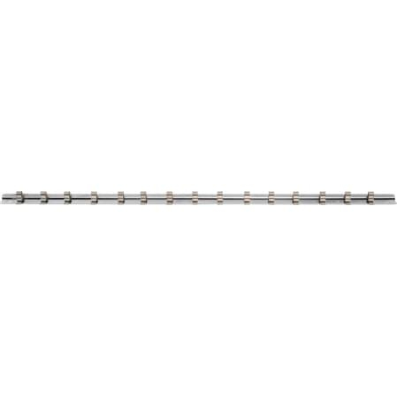 Accesorii pentru tubulare - Suport metalic pentru tubulare 1/4", 15 clipsuri BGS 2120