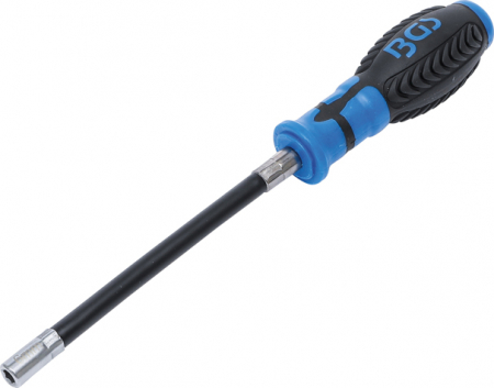 Surubelnite, Torx & Imbus - Surubelnita flexibila cu tubulara 6 mm, lungime 280 mm BGS 7826