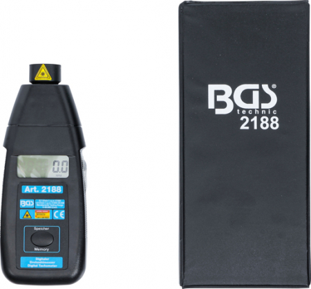 Tahometru photoelectronic cu ecran digital BGS 2188 [1]