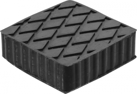 Sisteme de Ridicare - Tampon din cauciuc pentru platforme elevatoare, dimensiuni 116,5 x 116,5 x 36,5 mm, BGS 7037