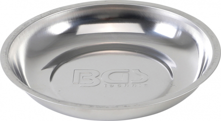 Dispozitive magnetice, oglinzi, lampi - Tava de inox cu prindere magnetica, 150 mm BGS 1150