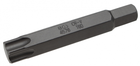 Chei/Tubulare/Biti - Bit torx T60, antrenare 10 mm, lungime 75 mm BGS 4576