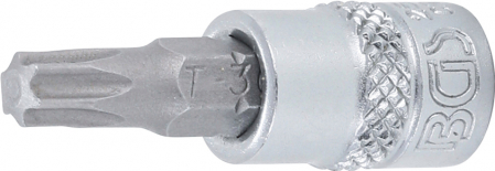Chei/Tubulare/Biti - Bit torx T30 in tubulara cu prindere de 1/4”, lungime 38 mm, BGS 2595
