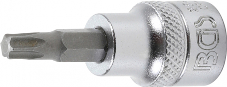 Chei/Tubulare/Biti - Bit torx T25 in tubulara cu prindere de 3/8”, lungime 48 mm, BGS 2543
