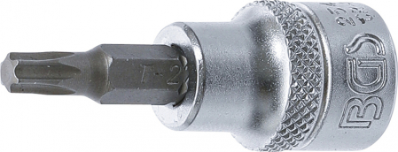 Chei/Tubulare/Biti - Bit torx T27 in tubulara cu prindere de 3/8”, lungime 48 mm, BGS 2544