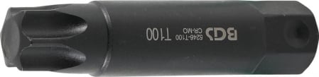 Biti - Bit de impact Torx T100, lungime 100 mm, antrenare hexagon 22 mm BGS 5246-T100