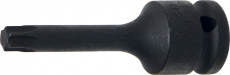 Chei/Tubulare/Biti - Bit Torx T50 de impact in tubulara cu prindere de 1/2”, lungime 75 mm, BGS 5480-T50