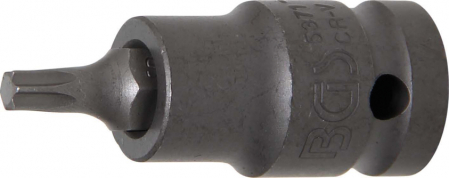 Chei/Tubulare/Biti - Bit Torx T30 de impact in tubulara cu prindere de 1/2", lungime 53 mm, BGS 5371