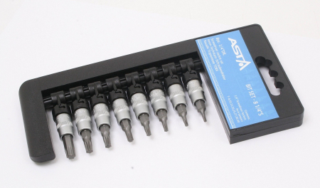 BIT SET-8 1/4'' Trusa biti torx T8-T40 1/4 8 piese [1]