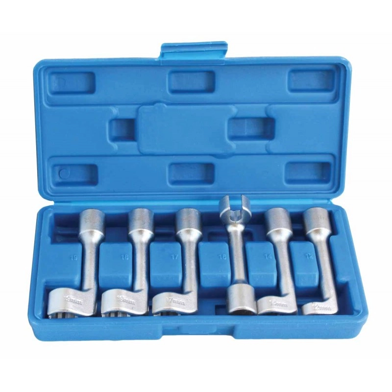 Chei cu clichet, fixe, speciale - S-6DI12 Trusa chei conducte injectoare, actionare 1/2", 6 piese